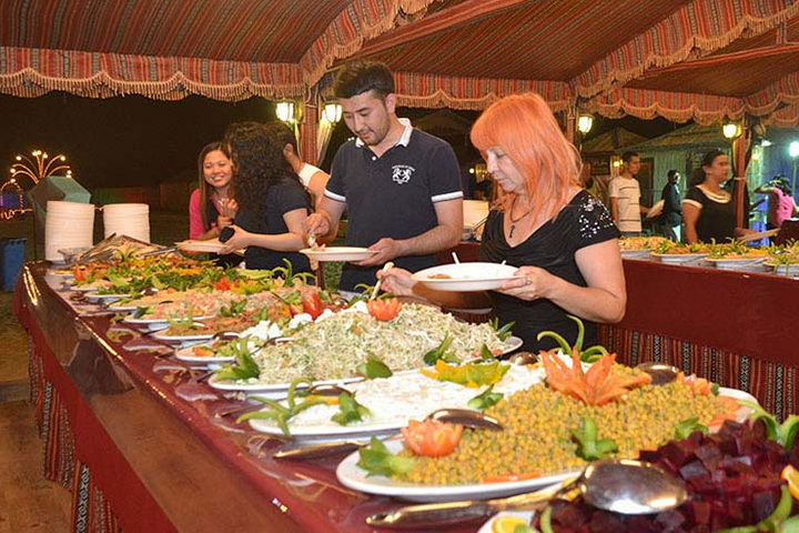 Dubai: Safari, Quad Bike, Camel Ride, and Buffet Dinner