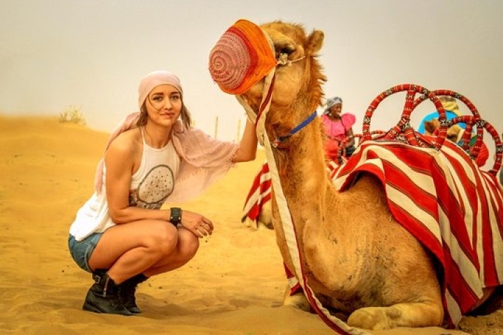 Dubai: Safari, Quad Bike, Camel Ride, and Buffet Dinner
